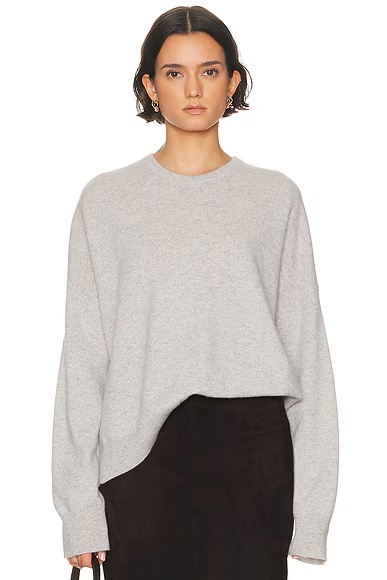 Cashmere Sweater Grey Marle