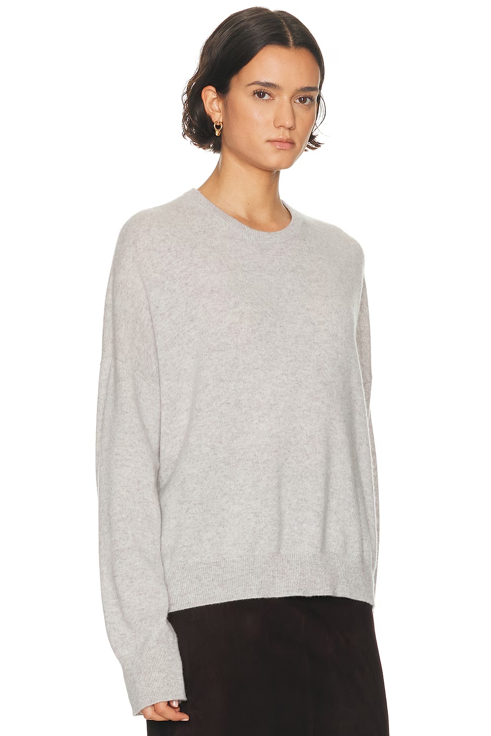 Cashmere Sweater Grey Marle