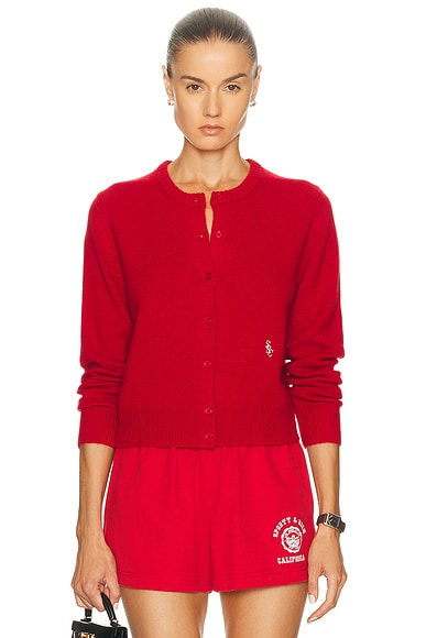 Cashmere Cardigan Ruby