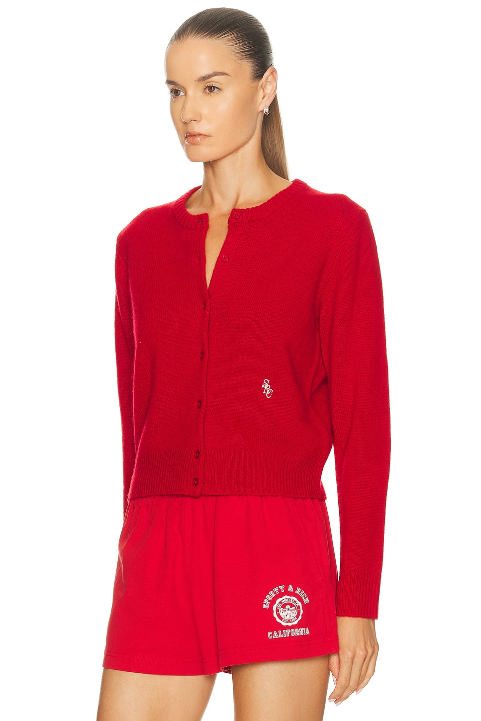 Cashmere Cardigan Ruby