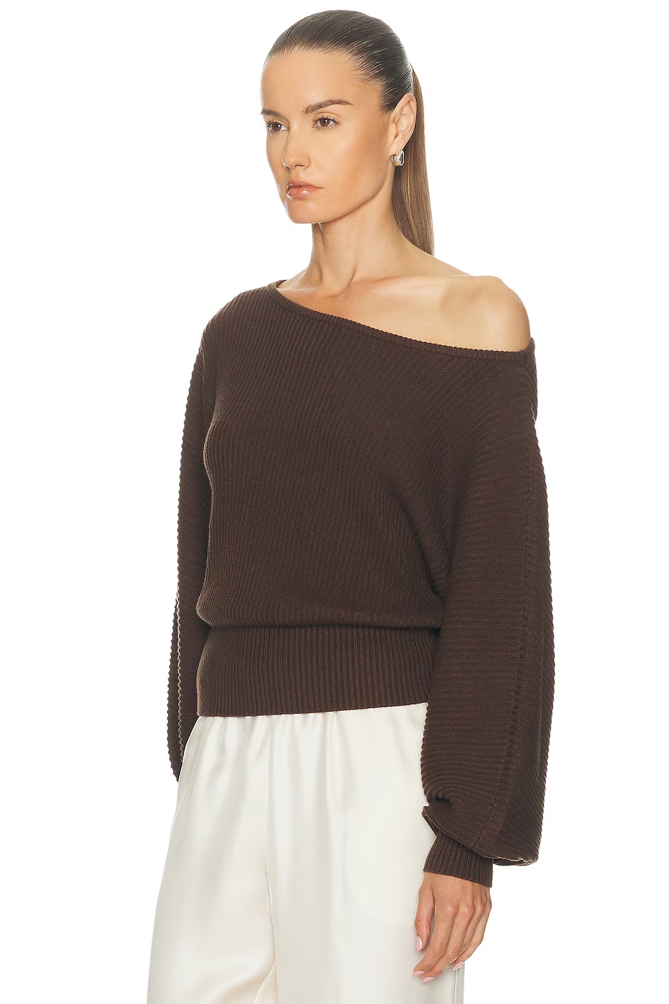 by Marianna Indre Sweater Chocolate Brown