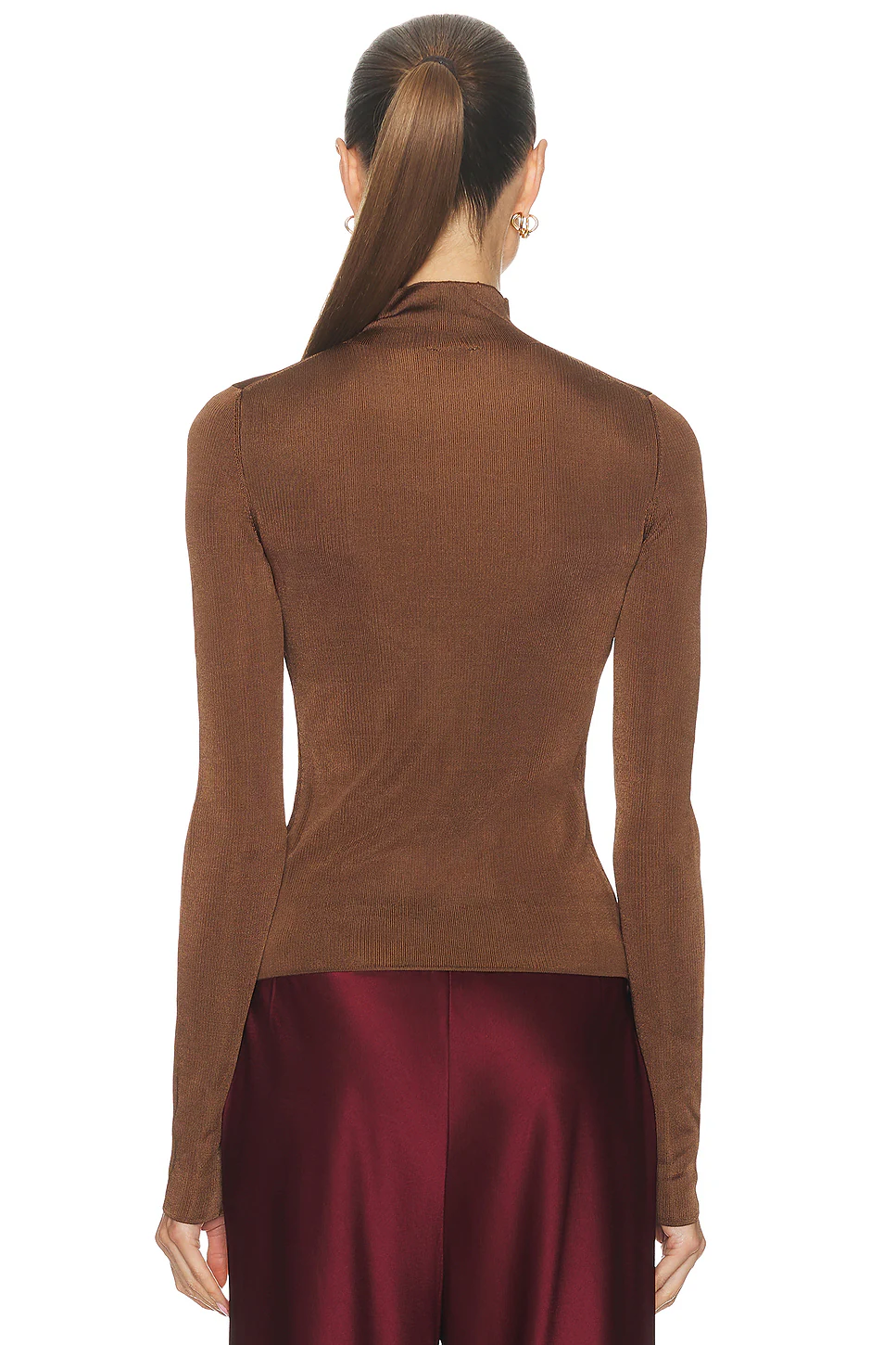 by Marianna Syndi Knit Top Brown
