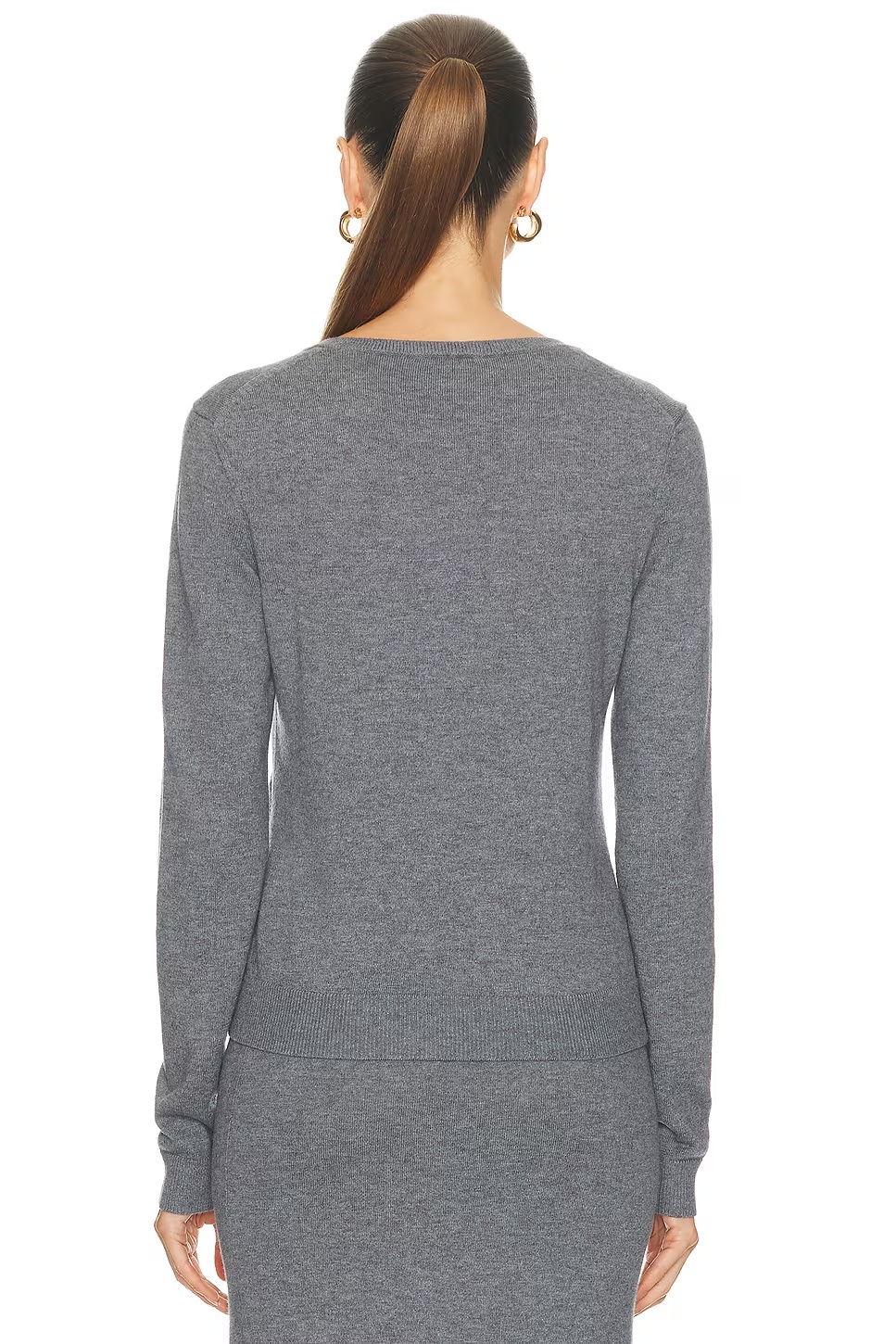 by Marianna Torrey Cardigan Charcoal Grey