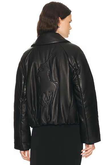 Bomber Jacket Polo Black