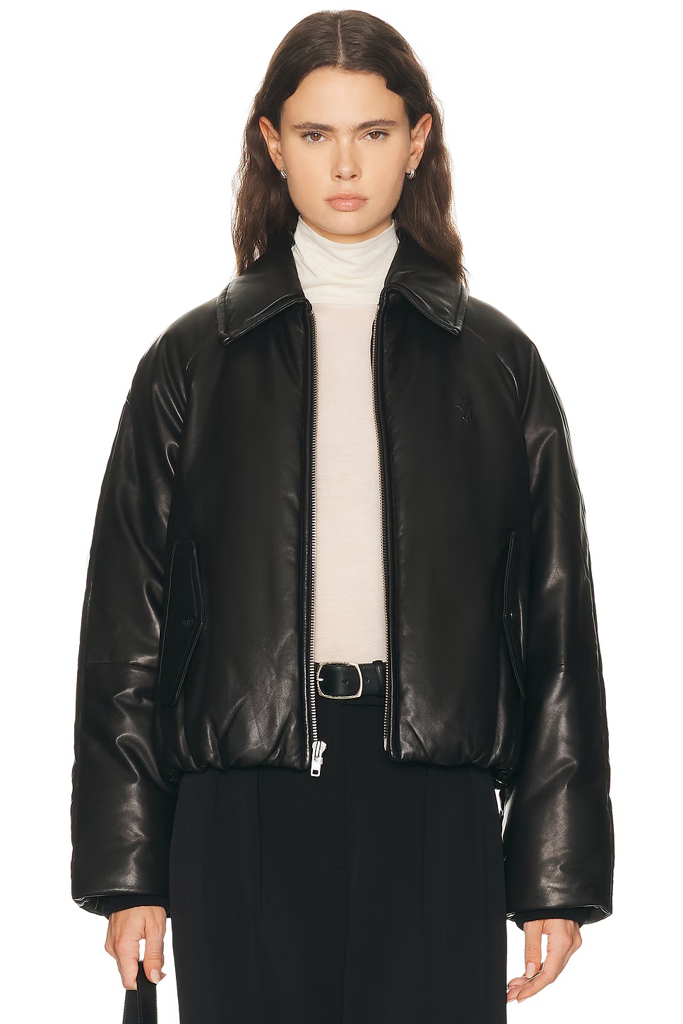 Bomber Jacket Polo Black
