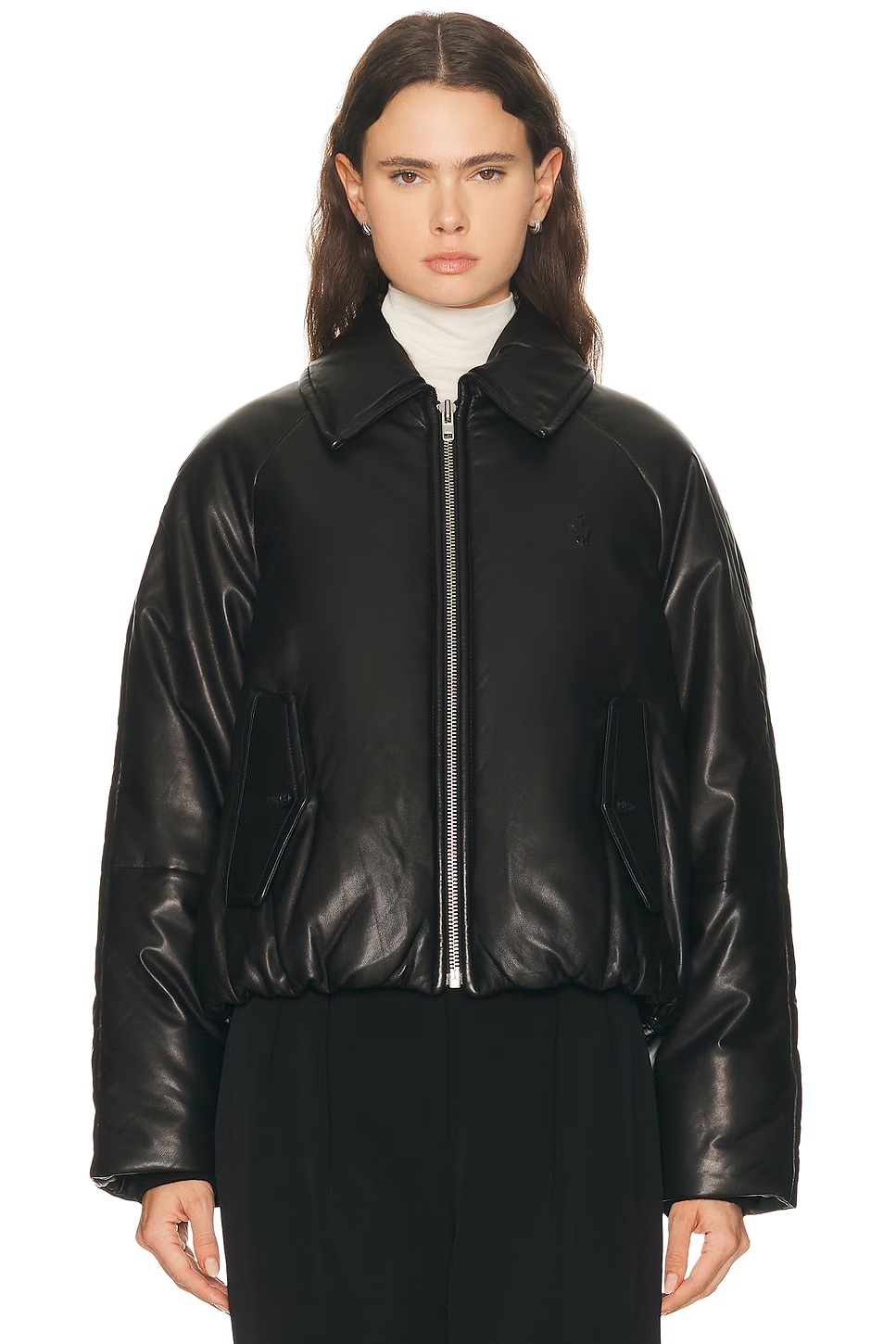 Bomber Jacket Polo Black