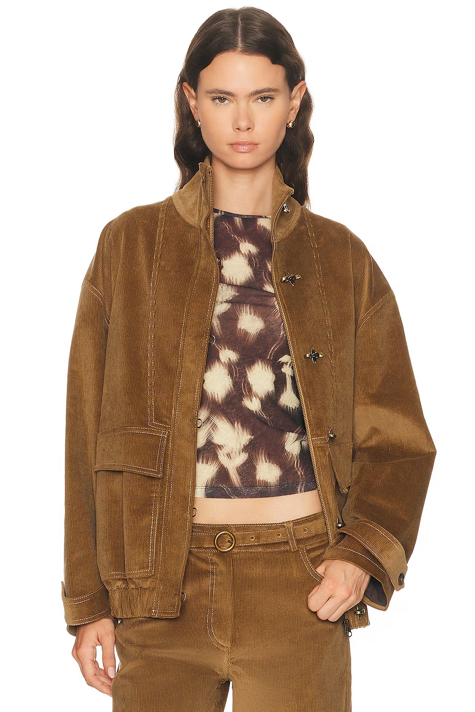Polca Jacket Milky Brown