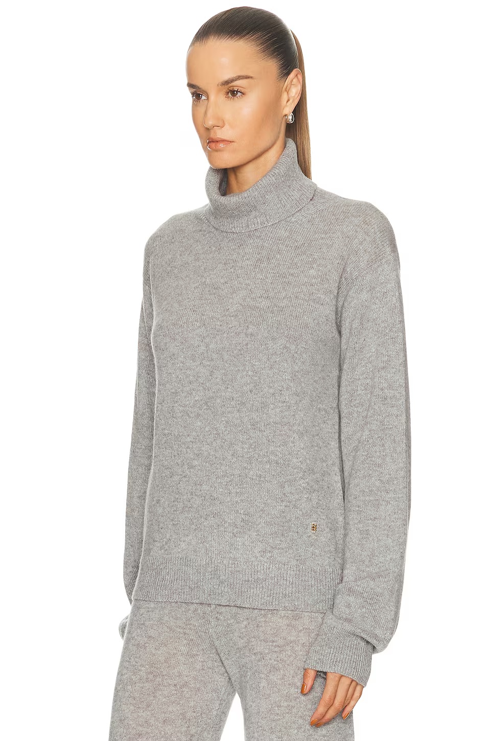 Keaton Cashmere Sweater Grey