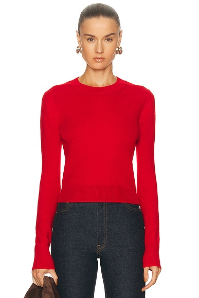 Francis Cashmere Sweater Rouge