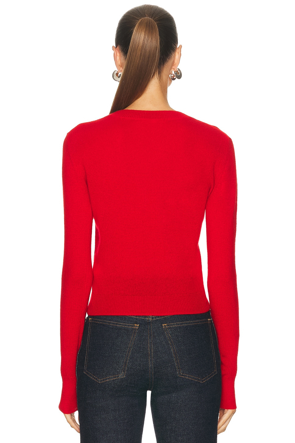Francis Cashmere Sweater Rouge