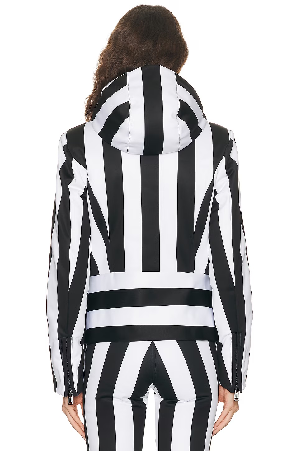 Linea Ski Jacket Black & White