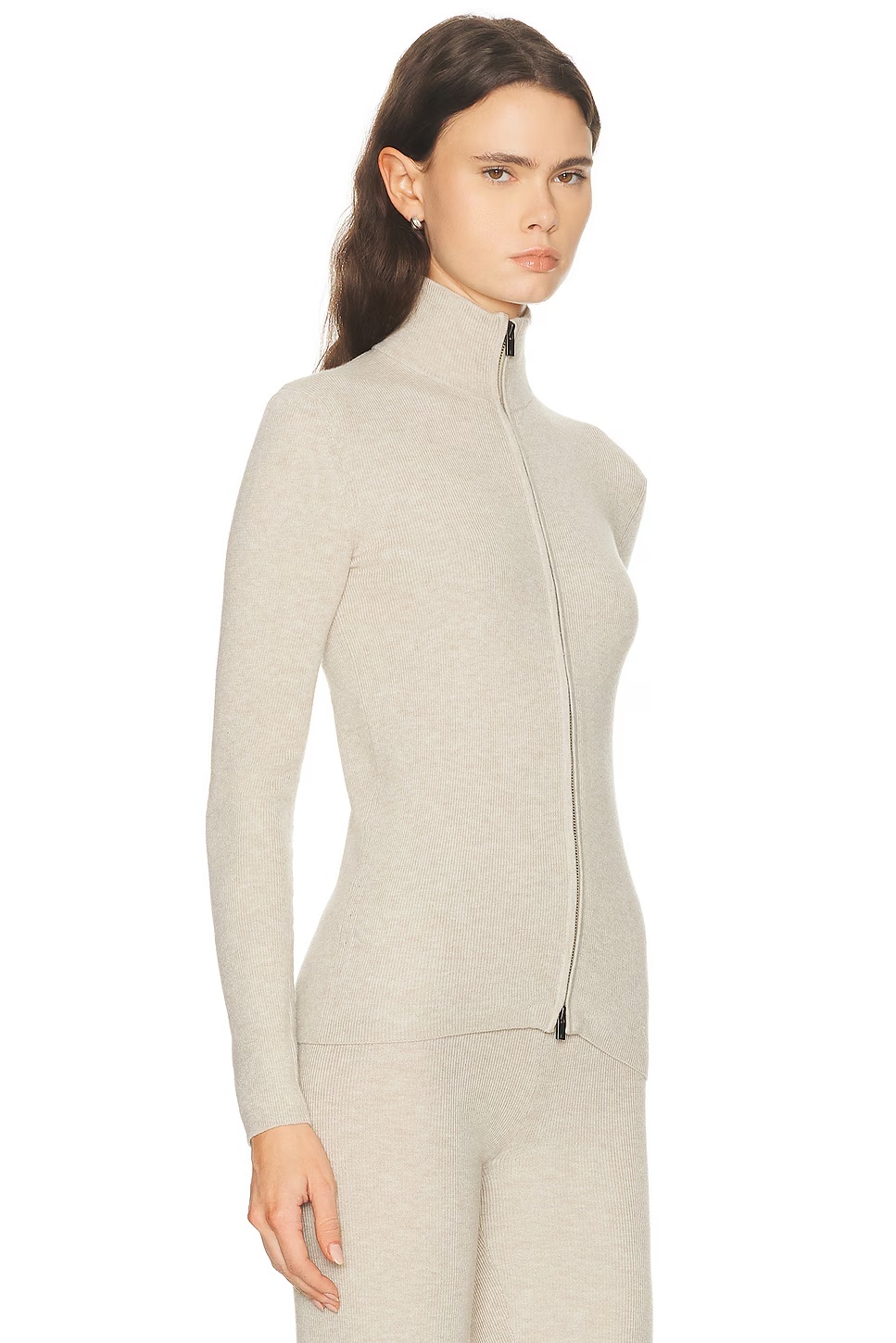 2-way Zip-Up Jacket Timber
