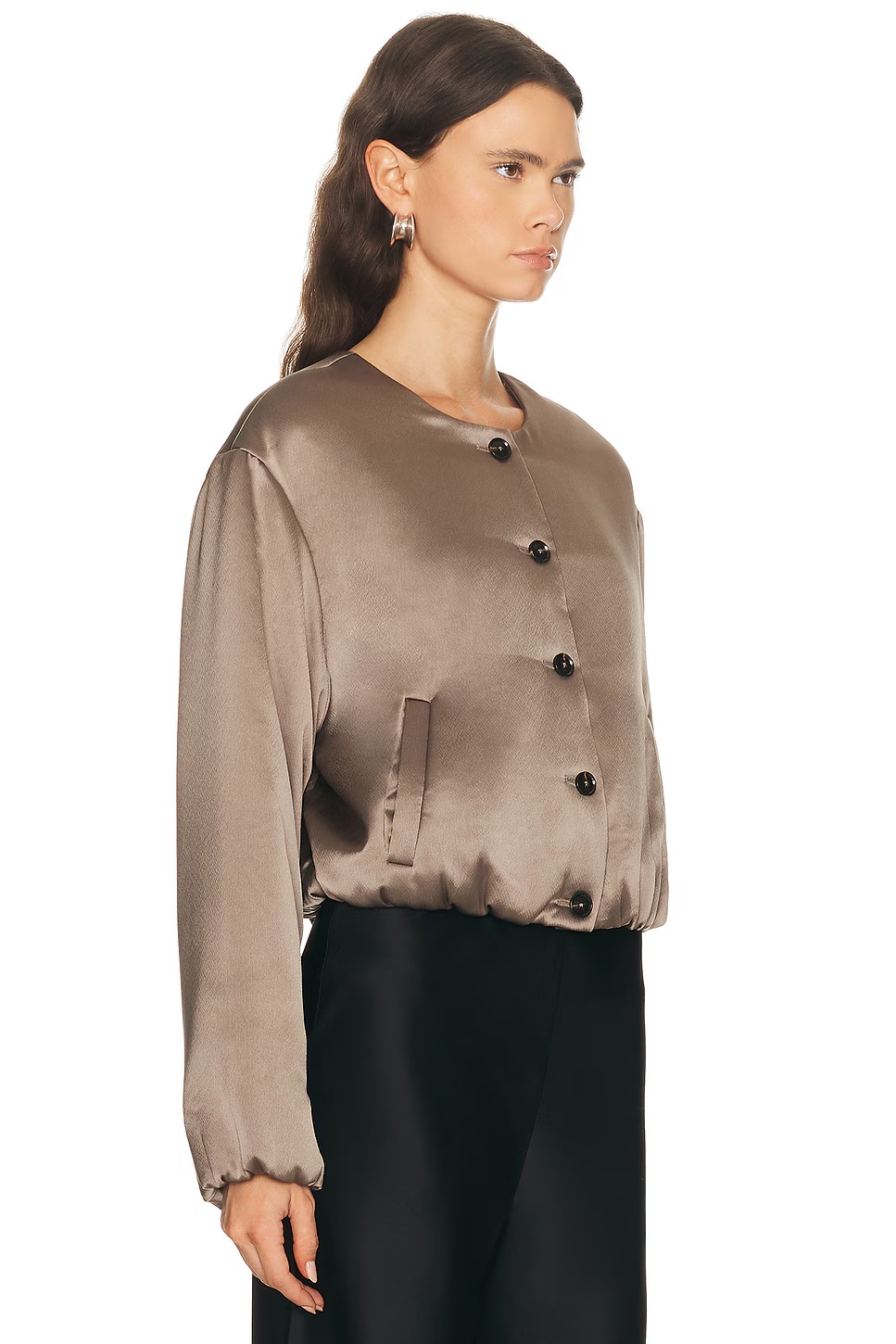 Barb Bomber Jacket Taupe