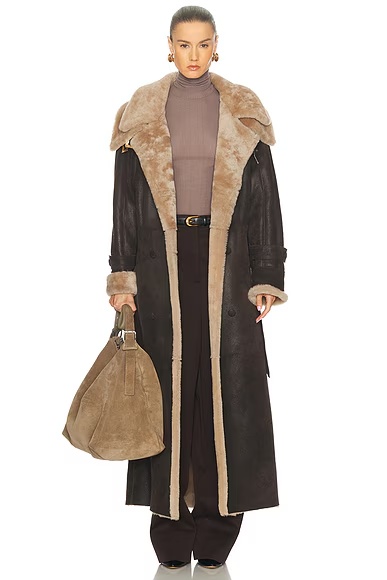Tyben Coat Brown