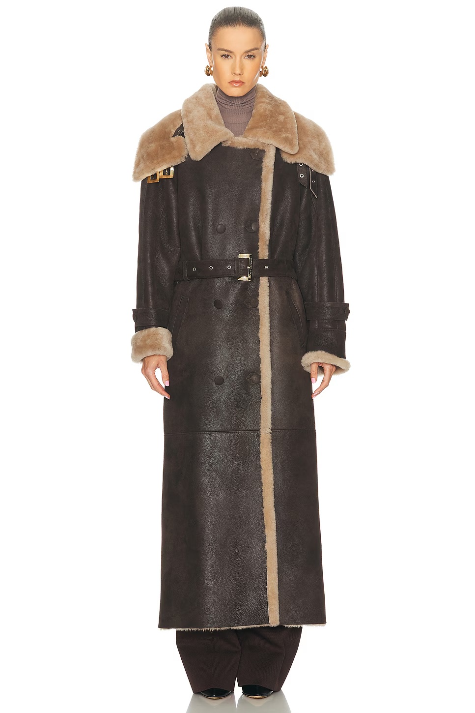Tyben Coat Brown