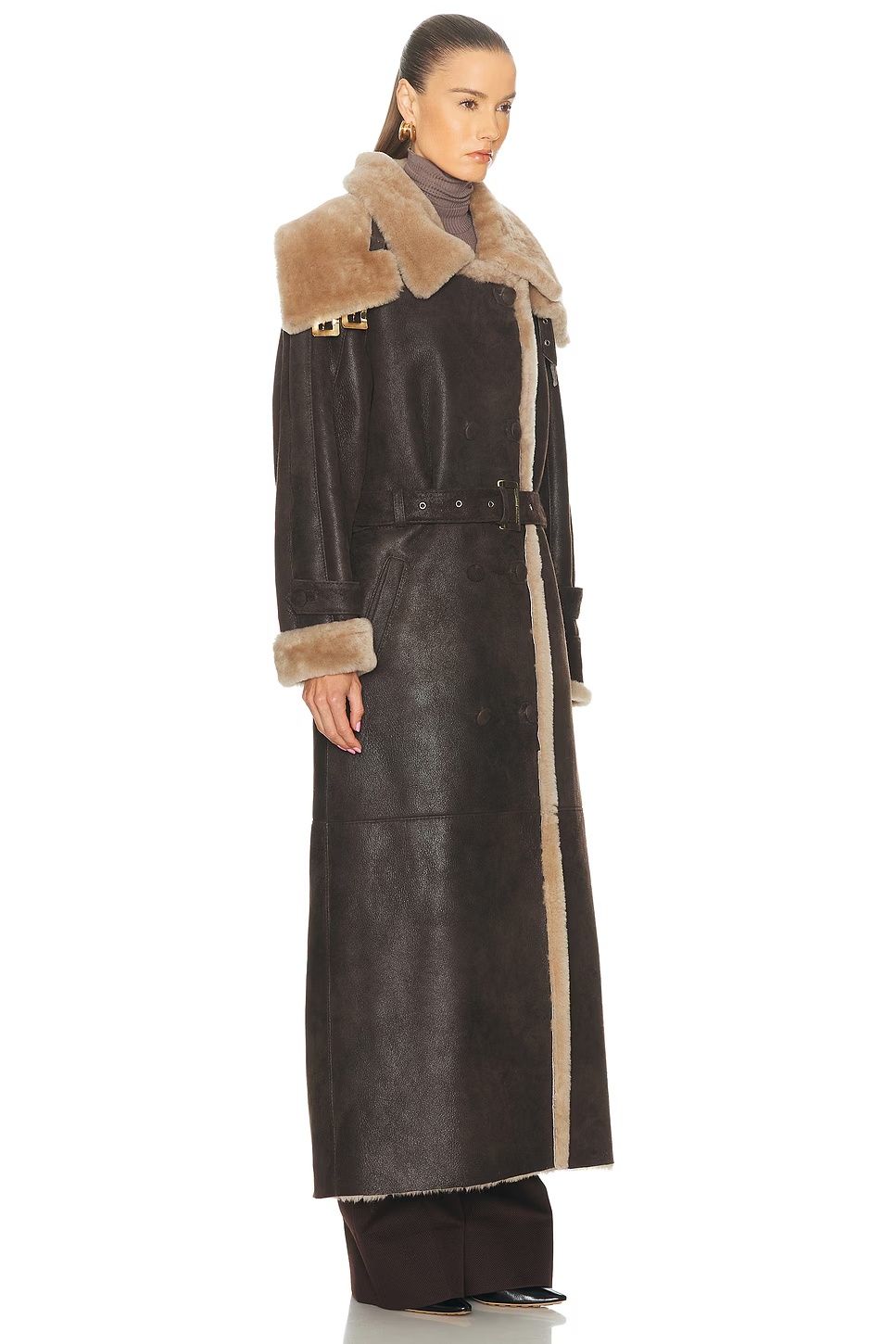 Tyben Coat Brown