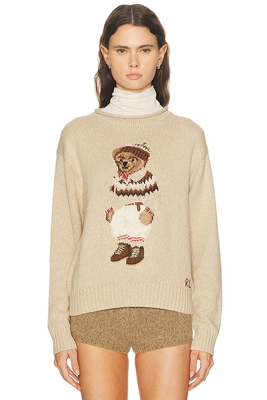 Crewneck Sweater Dark Almond Marl