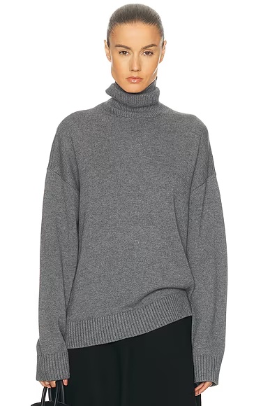 by Marianna Ronny Turtleneck Sweater Grey