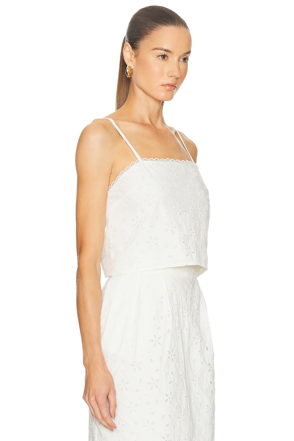 Salma Top Vintage White