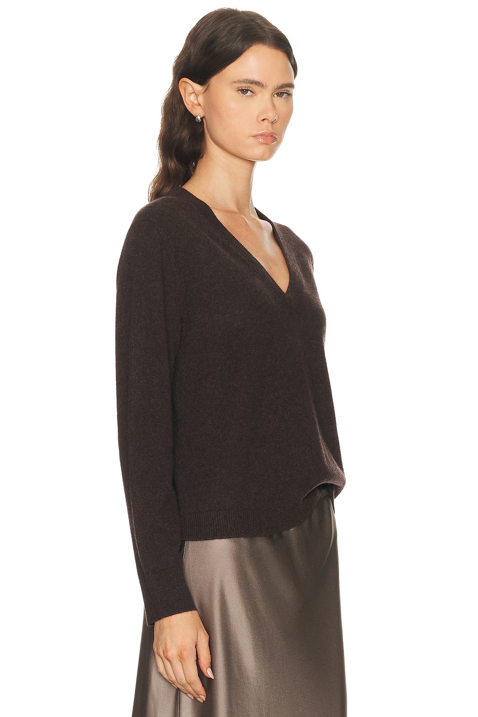 Flynn Cashmere Sweater Espresso