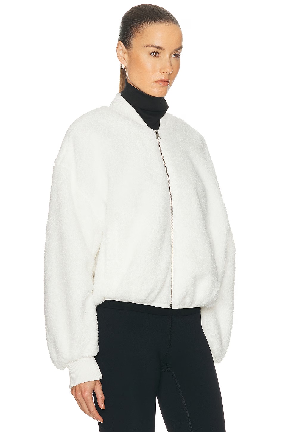 Sherpa Bomber Jacket Cream