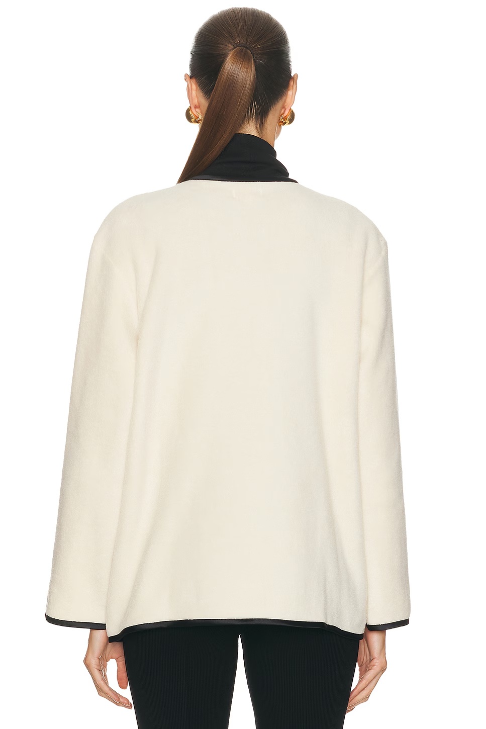 The Polar Fleece Jacket Creme