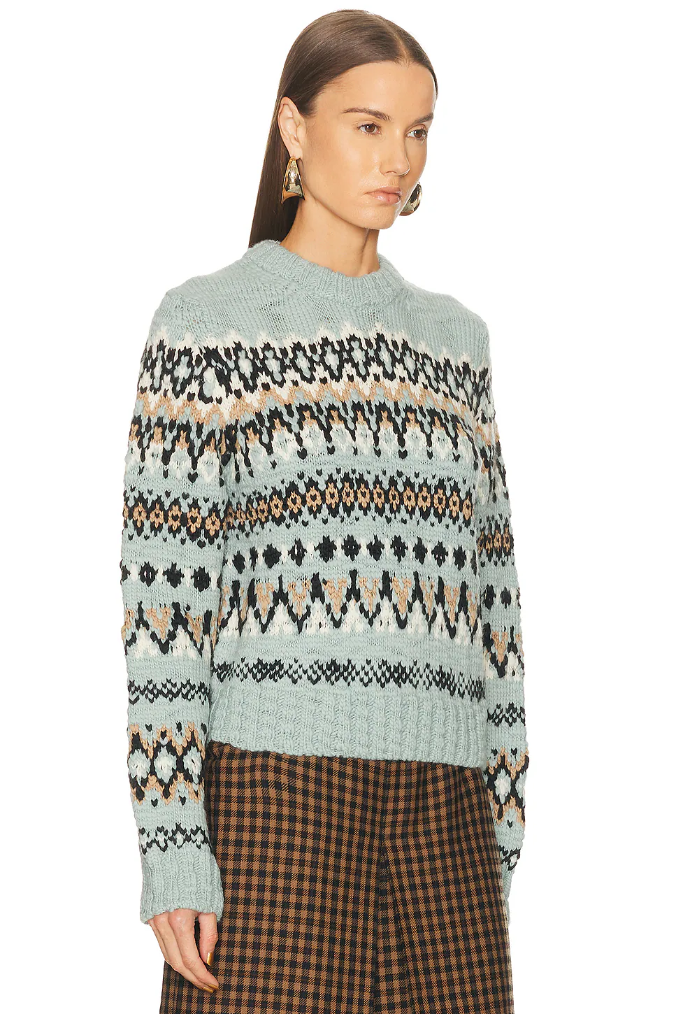 Ella Sweater Slate Blue Multi