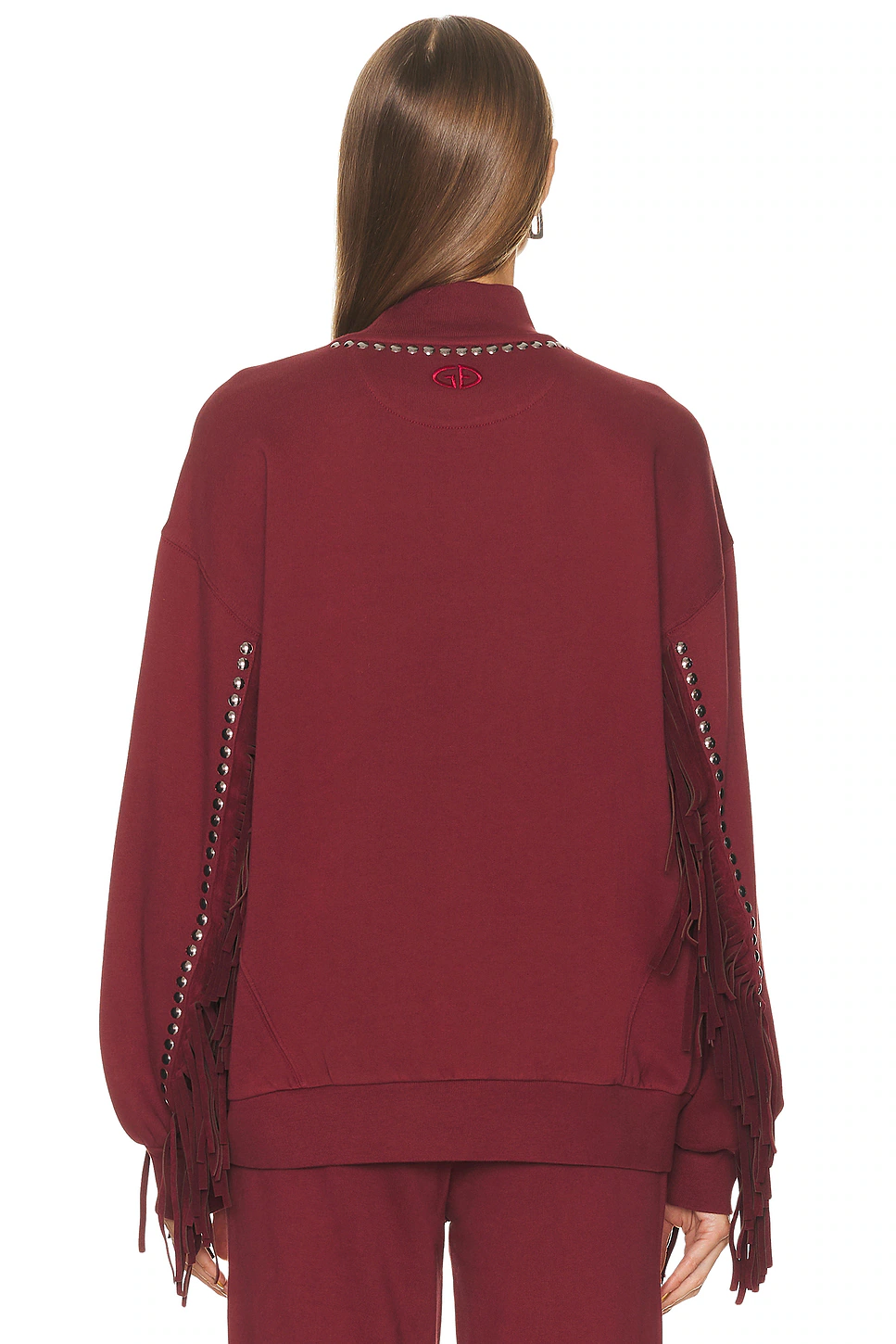 Frenzy Crewneck Sweater Vino Rosso