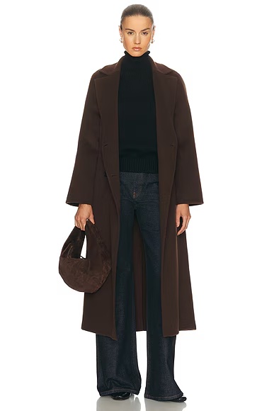 Olivia Coat Chocolate