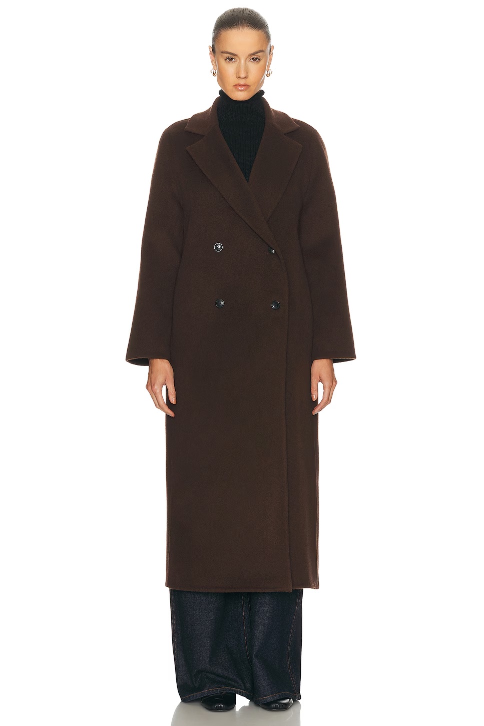 Olivia Coat Chocolate