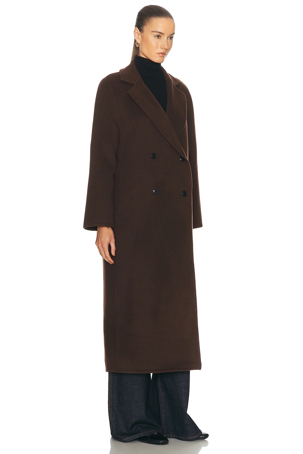 Olivia Coat Chocolate