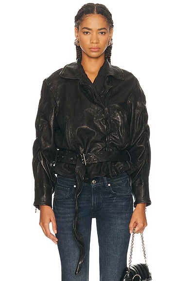 Leather Jacket Black