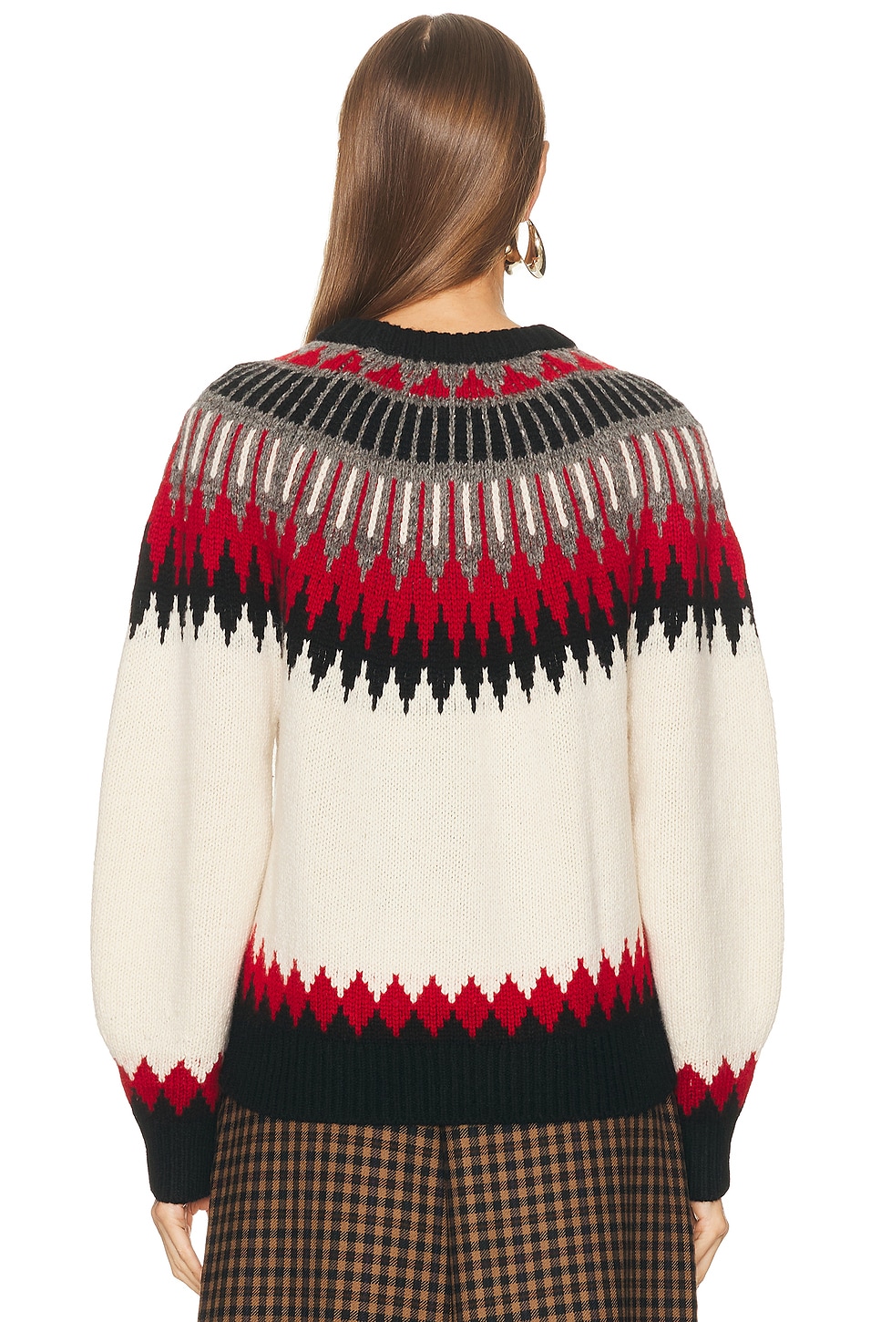 Crewneck Sweater Authentic Cream Multi