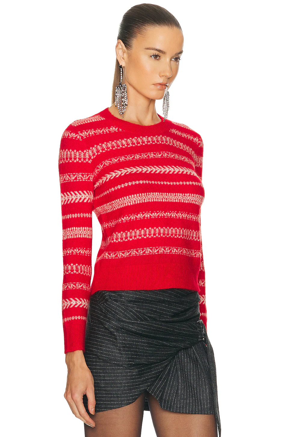 Amity Sweater Red