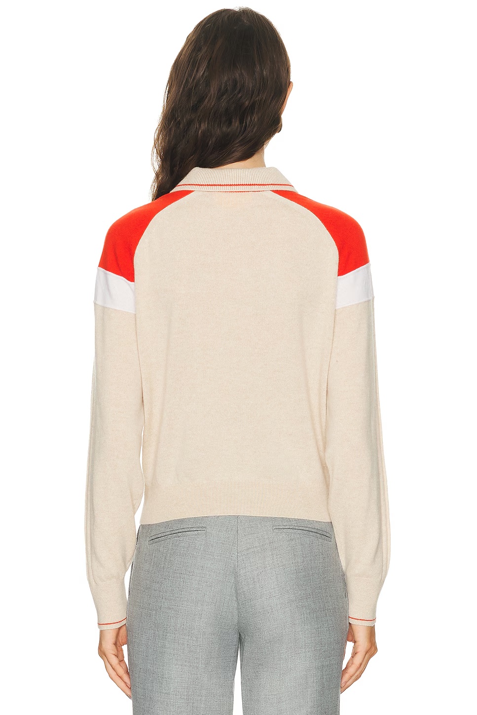 Alpin Collegiate Polo Top Sandstone Combo