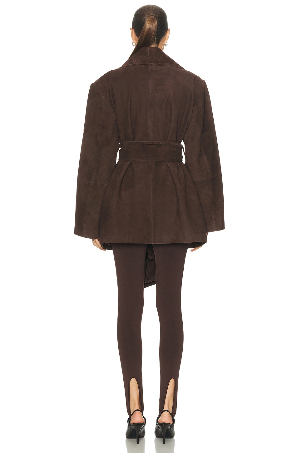 Chandra Suede Jacket Tobacco