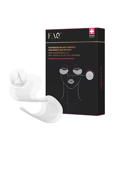 FAQ Microneedling Anti-wrinkle Hyaluronic Acid Patches For Under Eyes 3 Pack