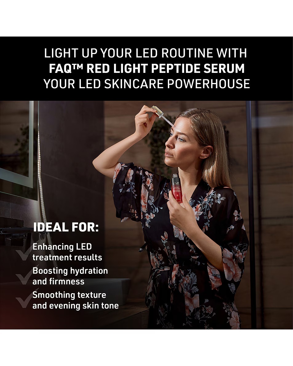 FAQ Red Light Peptide Serum