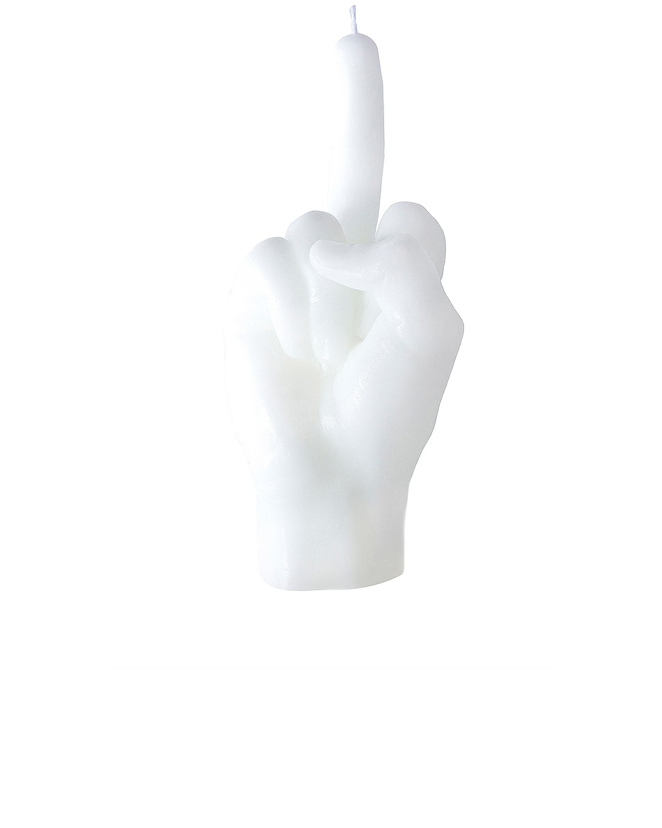 CandleHand F*ck You Candle White