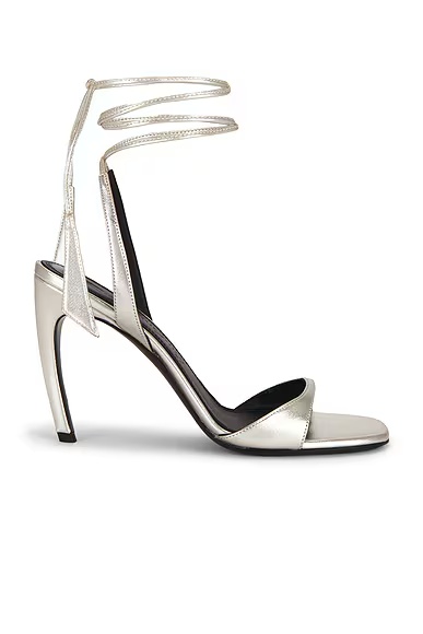 Ora 95mm Sandal Silver