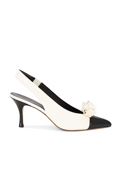 Alba Slingback Heel Eggshell