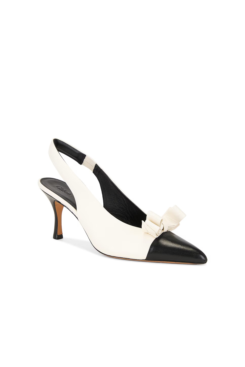 Alba Slingback Heel Eggshell