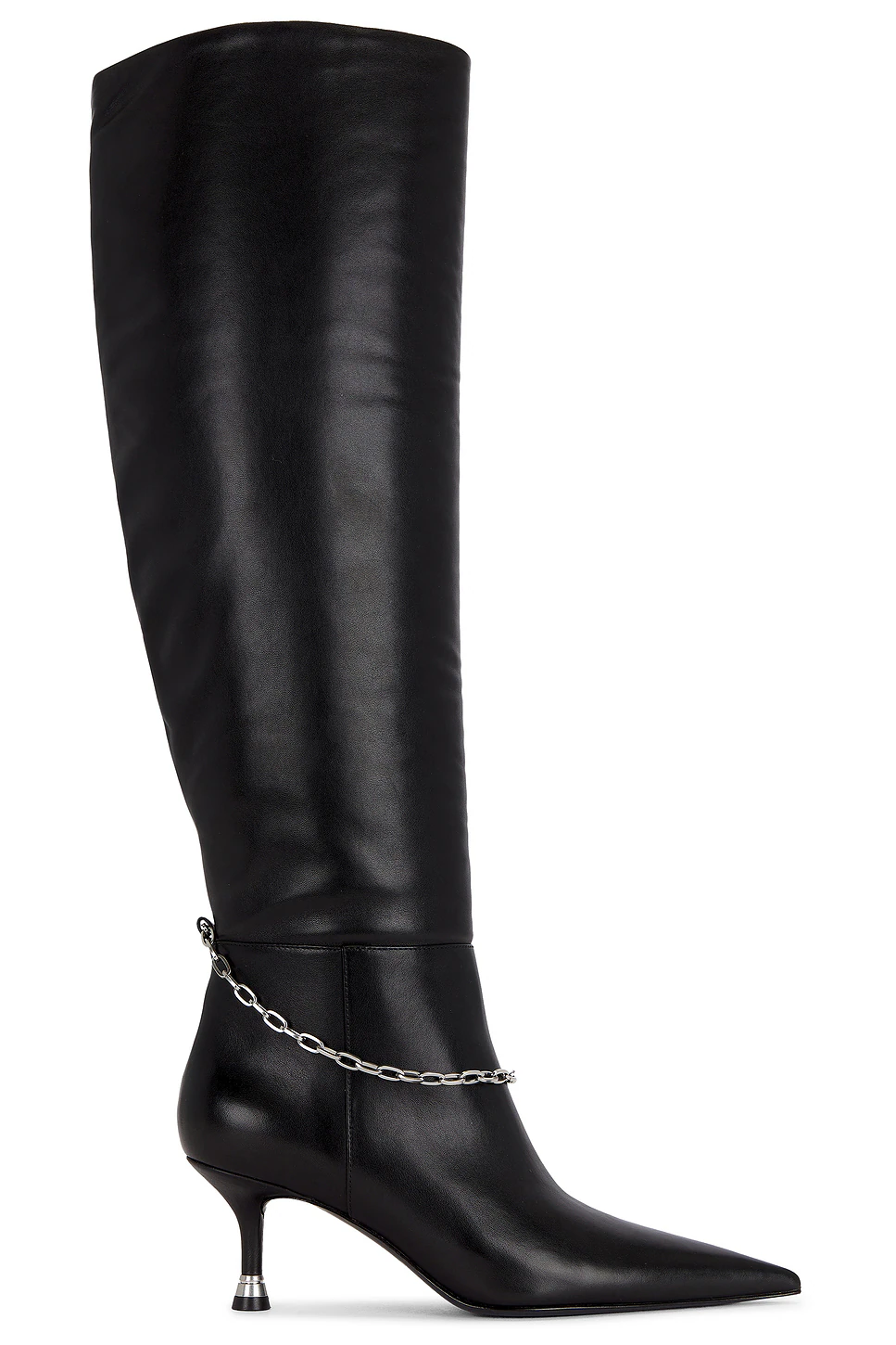 Akila 65mm Slouch Boot Black
