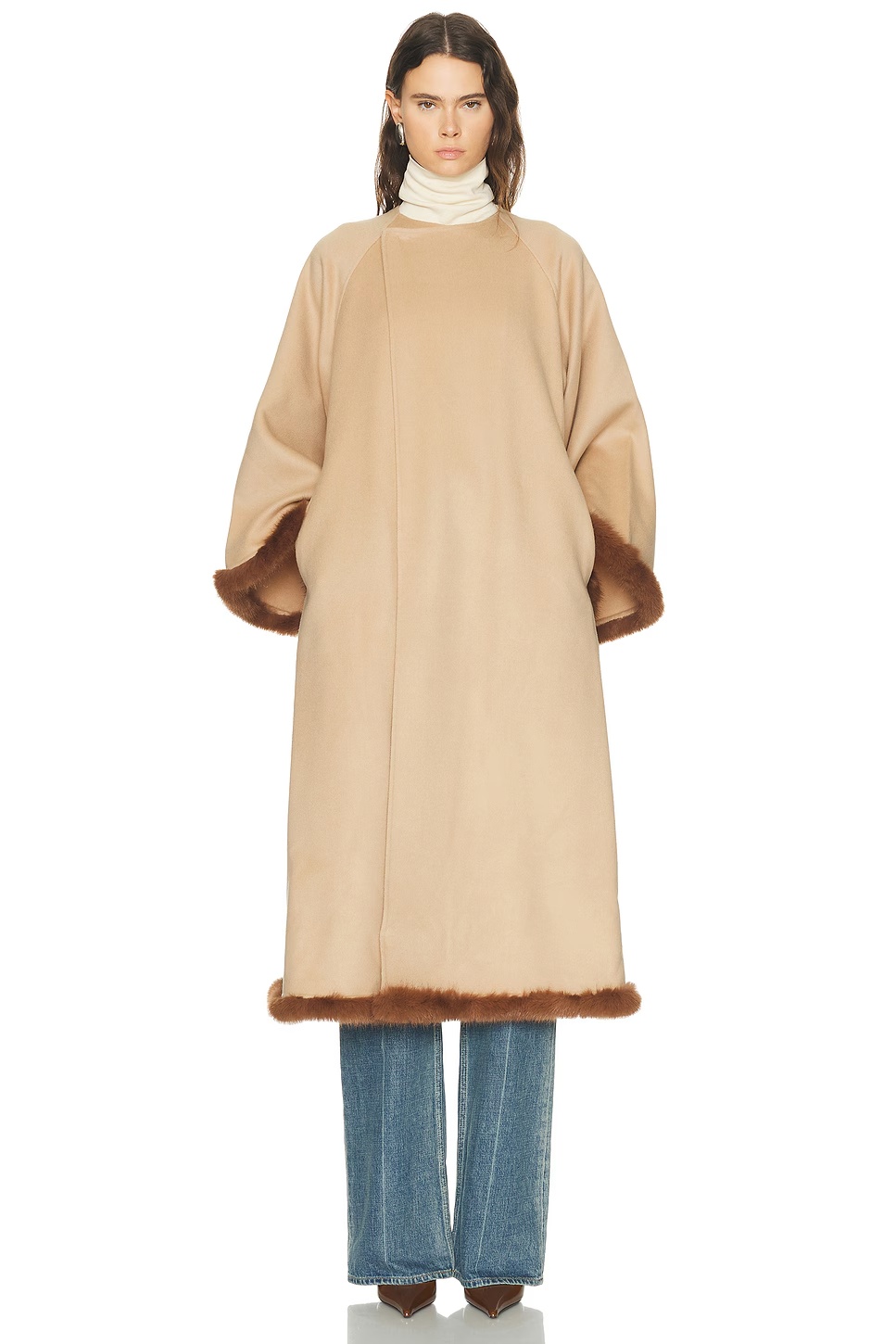 Dalimas Coat Dark Sand