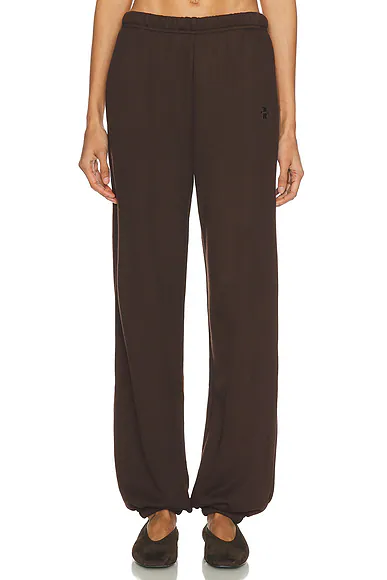 Boyfriend Pocket Sweatpant Espresso