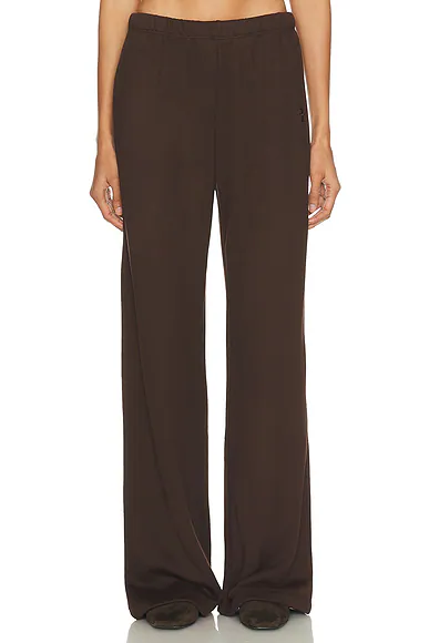 Oversized Wide Leg Sweatpant Espresso