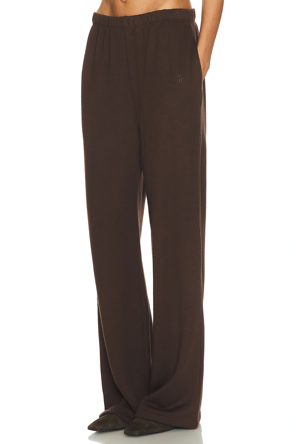 Oversized Wide Leg Sweatpant Espresso