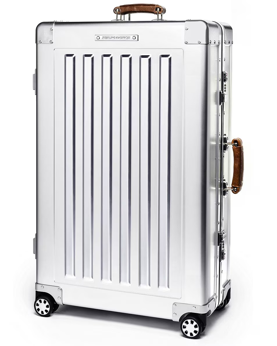 90L Check-in 4 Wheel Travel Case Aluminum