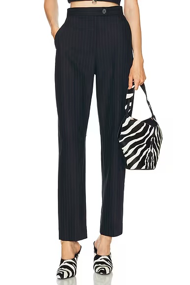 Jude Pant Navy & White