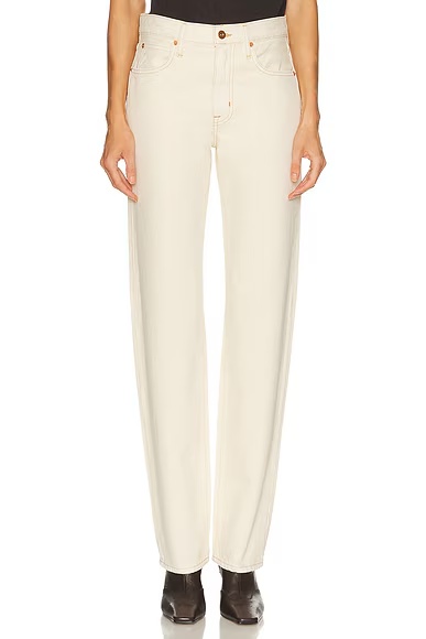 Phoenix Relaxed Straight Leg Winter Ecru